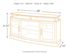 Load image into Gallery viewer, Chanceen - Dark Brown - Medium TV Stand/Fireplace OPT