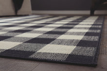 Load image into Gallery viewer, Juji - Black/Cream - Large Rug