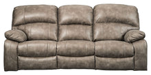 Load image into Gallery viewer, Dunwell - Steel - PWR REC Sofa with ADJ Headrest
