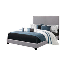 Load image into Gallery viewer, Boyd Upholstered Bed - Grey - Boyd Twin Upholstered Bed With Nailhead Trim Grey