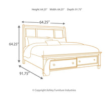 Load image into Gallery viewer, Prentice - White - 5 Pc. - Dresser, Mirror, Queen Sleigh Bed with 2 Storage Drawers