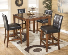 Load image into Gallery viewer, Theo - Warm Brown - Square Counter TBL Set (5/CN)