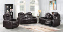 Load image into Gallery viewer, Korbach Motion Collection - Espresso - Korbach Upholstered Power^2 Sofa Espresso