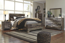 Load image into Gallery viewer, Derekson - Multi Gray - 5 Pc. - Dresser, Mirror, Queen Panel Bed