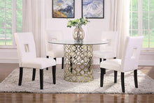 Load image into Gallery viewer, Newbridge Collection - White - Anisa Open Back Upholstered Dining Chairs White (Set of 2)