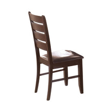 Load image into Gallery viewer, Dalila Collection - Black - Dalila Ladder Back Side Chairs Cappuccino And Black (Set of 2)
