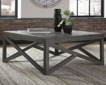 Load image into Gallery viewer, Haroflyn - Gray - Square Cocktail Table