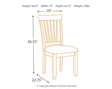 Load image into Gallery viewer, Berringer - Rustic Brown - Dining UPH Side Chair (2/CN)
