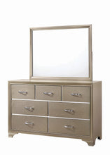 Load image into Gallery viewer, Beaumont Rectangular Mirror Champagne