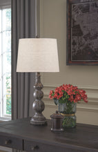 Load image into Gallery viewer, Mair - Antique Black - Poly Table Lamp (2/CN)