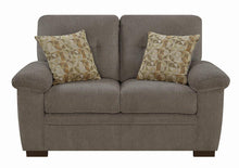 Load image into Gallery viewer, Oatmeal - Fairbairn Upholstered Loveseat Oatmeal