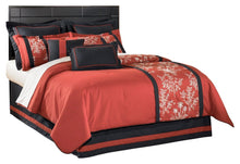 Load image into Gallery viewer, Shay - Almost Black - Queen/Full Panel Headboard