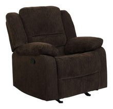 Load image into Gallery viewer, Gordon Motion Collection - Chocolate - Gordon Upholstered Glider Recliner Chocolate