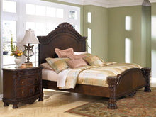 Load image into Gallery viewer, North Shore - Dark Brown - Queen Panel Rails