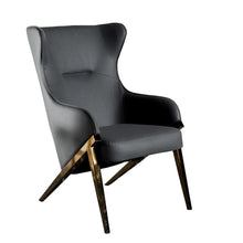 Load image into Gallery viewer, Slate - Upholstered Accent Chair Slate And Bronze