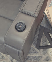 Load image into Gallery viewer, Boerna - Gray - PWR Recliner/ADJ Headrest