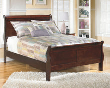 Load image into Gallery viewer, Alisdair - Dark Brown - Full Sleigh Bed
