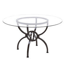 Load image into Gallery viewer, Aviano Dining Table Base Gunmetal