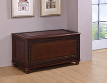 Load image into Gallery viewer, Flip Open Storage Cedar Chest Deep Tobacco
