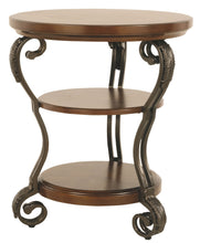 Load image into Gallery viewer, Nestor - Medium Brown - Chair Side End Table