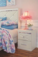 Load image into Gallery viewer, Dreamur - Champagne - Two Drawer Night Stand