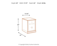 Load image into Gallery viewer, Hamlyn - Medium Brown - File Cabinet