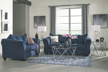 Load image into Gallery viewer, Darcy - Blue - Full Sofa Sleeper