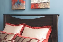 Load image into Gallery viewer, Zanbury - Merlot - 3 Pc. - Dresser, Mirror, Queen Panel Headboard