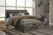 Load image into Gallery viewer, Derekson - Multi Gray - Queen Panel Bed