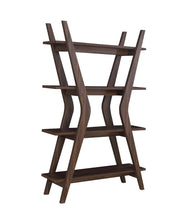 Load image into Gallery viewer, Home Office : Bookcases - 4-tier Bookcase Dark Walnut