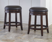 Load image into Gallery viewer, Porter - Rustic Brown - UPH Swivel Stool (2/CN)