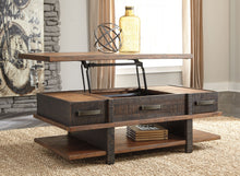 Load image into Gallery viewer, Stanah - Two-tone - Lift Top Cocktail Table