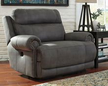 Load image into Gallery viewer, Austere - Gray - Zero Wall Power Wide Recliner