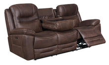 Load image into Gallery viewer, Hemer Motion Collection - Chocolate - Hemer Upholstered Power^2 Sofa Chocolate