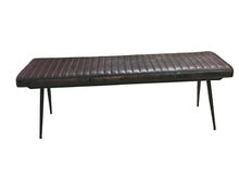 Load image into Gallery viewer, Espresso - Partridge Cushion Bench Espresso And Black