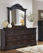 Load image into Gallery viewer, Cambridge Collection - Cambridge Carved Mirror Cappuccino