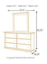 Load image into Gallery viewer, Maribel - Black - 7 Pc. - Dresser, Mirror, Queen Panel Bed, 2 Nightstands