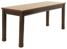 Load image into Gallery viewer, Owingsville - Black/Brown - Large Dining Room Bench