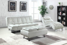 Load image into Gallery viewer, Dilleston Collection - White - Dilleston Upholstered Chaise White