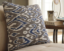 Load image into Gallery viewer, Kenley - Blue/Brown - Pillow (4/CS)