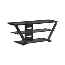Load image into Gallery viewer, Living Room : Tv Consoles - 2-tier Tv Console Black