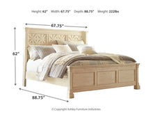 Load image into Gallery viewer, Bolanburg - Antique White - Queen Panel Bed
