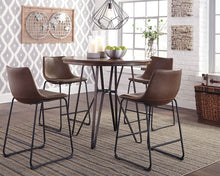Load image into Gallery viewer, Centiar - Two-tone Brown - Round DRM Counter Table