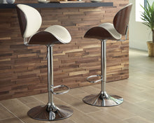 Load image into Gallery viewer, Bellatier - Bone - Tall UPH Swivel Barstool(1/CN)