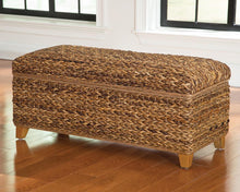 Load image into Gallery viewer, Laughton Collection - Laughton Hand-woven Storage Trunk Amber