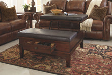 Load image into Gallery viewer, Gately - Medium Brown - Ottoman Cocktail Table
