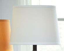 Load image into Gallery viewer, Kian - Black/White - Poly Table Lamp (1/CN)