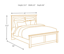 Load image into Gallery viewer, Maribel - Black - 7 Pc. - Dresser, Mirror, Queen Panel Bed, 2 Nightstands