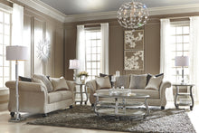 Load image into Gallery viewer, Coralayne - Silver Finish - Oval Cocktail Table
