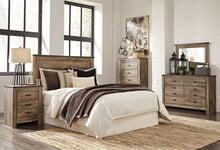 Load image into Gallery viewer, Trinell - Brown - Queen Panel Headboard